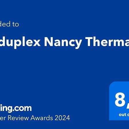 Le Duplex Nancy Thermal Exterior photo
